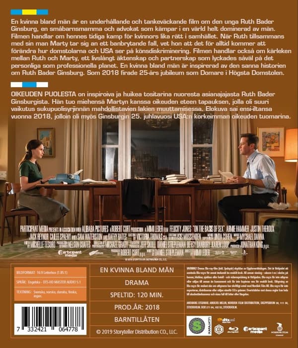 On the Basis of Sex (Blu-ray)