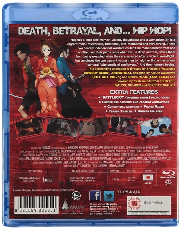 Samurai Champloo: Complete Collection (Blu-ray) (3 disc) (Import)
