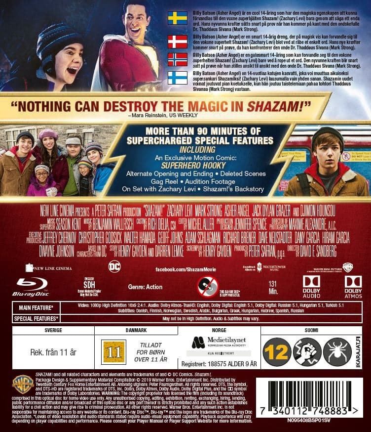 Shazam! (Blu-ray)