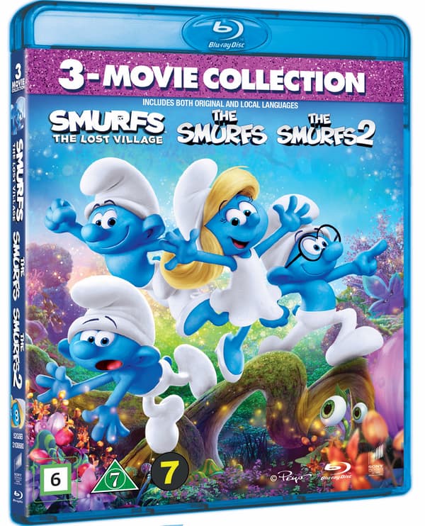 Smurfarna 1-3 (Blu-ray)