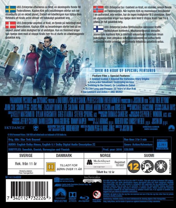 Star Trek: Beyond (Blu-ray)