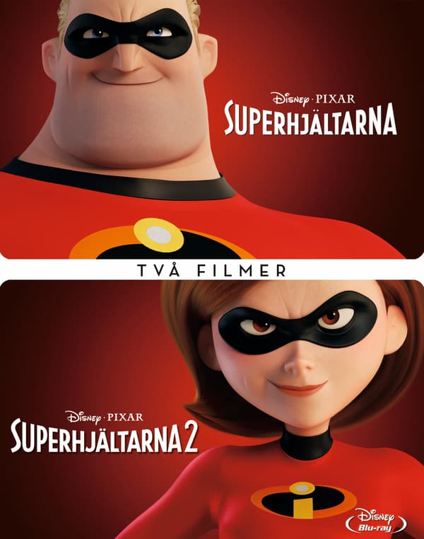 Superhjälterna 1-2 (Blu-ray)