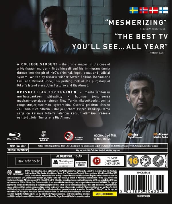 The Night Of (Blu-ray) (3 disc)