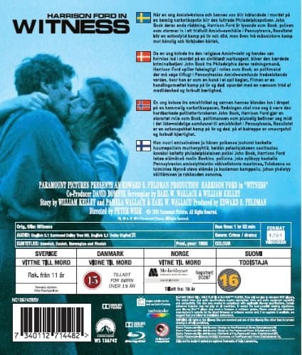 Witness (Blu-ray)