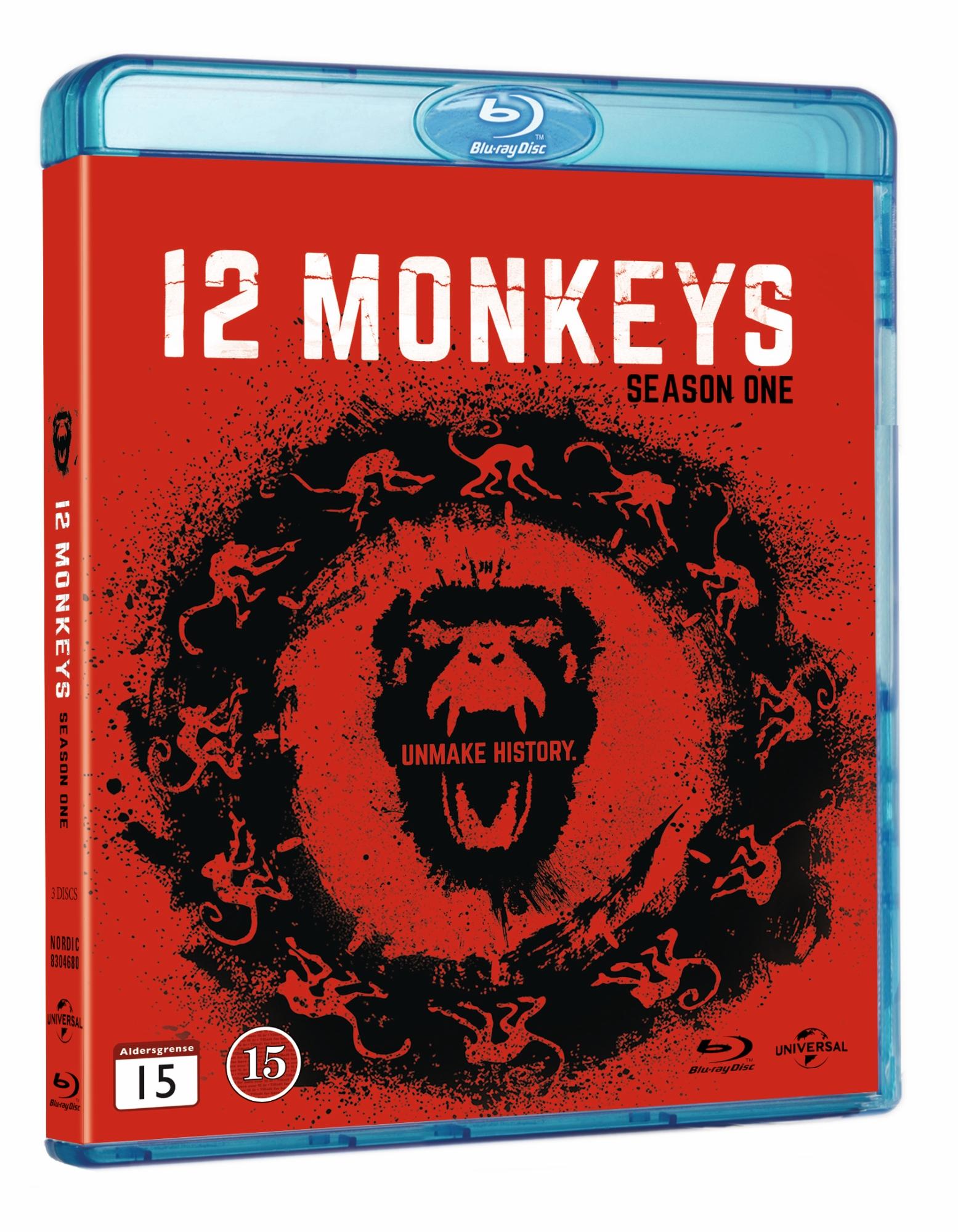 12 Monkeys - Säsong 1 (Blu-ray) (3 disc)