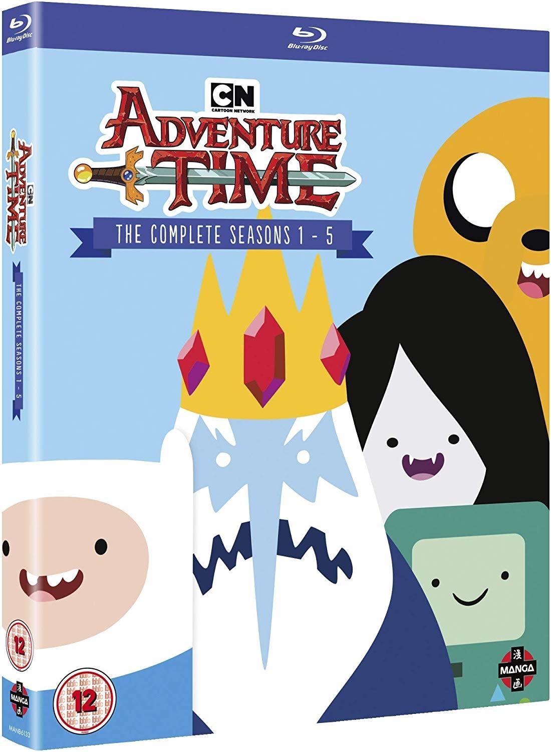Adventure Time - Season 1-5 (Blu-ray) (6 disc) (Import)