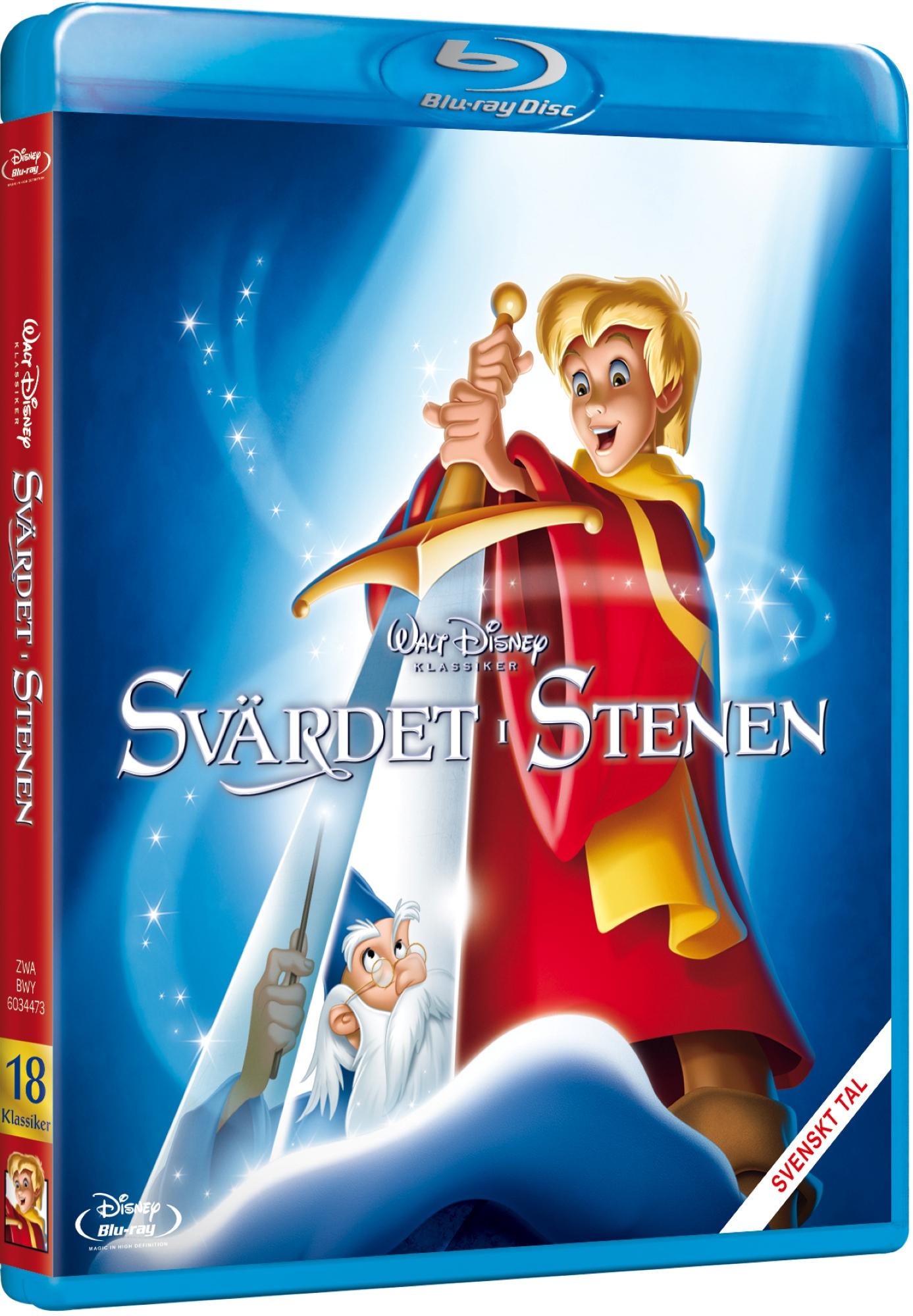 Disney klassiker 18: Svärdet i stenen (Blu-ray)