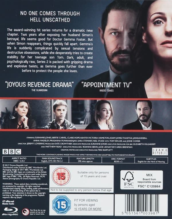 Doctor Foster - Season 2 (Blu-ray) (2 disc) (import)