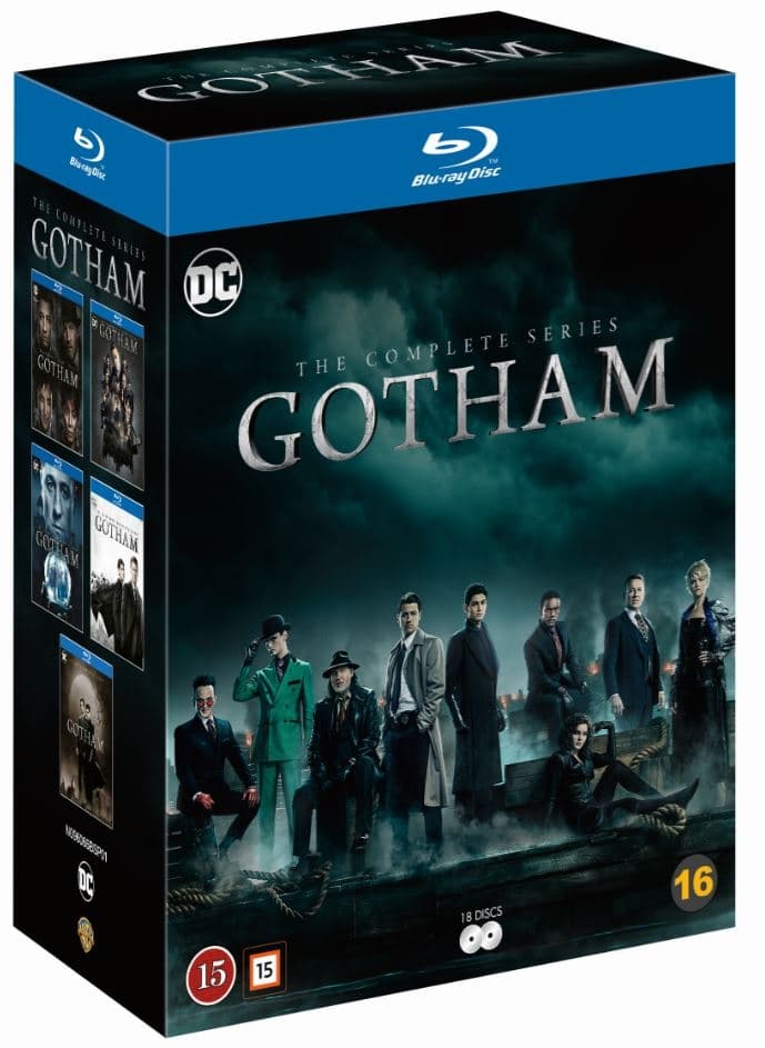 Gotham - Kausi 1-5 (Blu-ray) (18 disc)