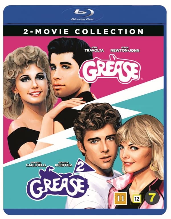 Grease 1-2 (Blu-ray) (2 disc)