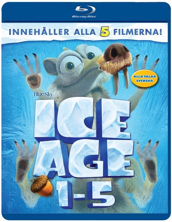 Ice Age 1-5 (Blu-ray) (5 disc)