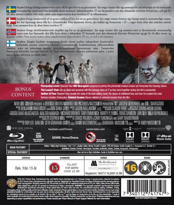 IT (Blu-ray) (Nordic)