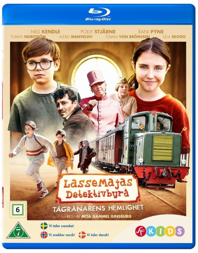 Lassemajas detektivbyrå - tågrånarens hemlighet (Blu-ray)