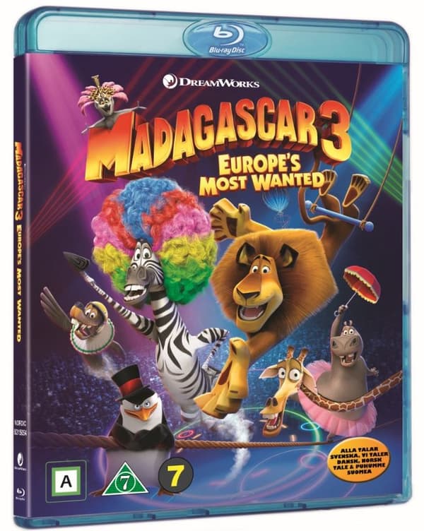 Madagascar 3: Europe's Most Wanted (Blu-ray)