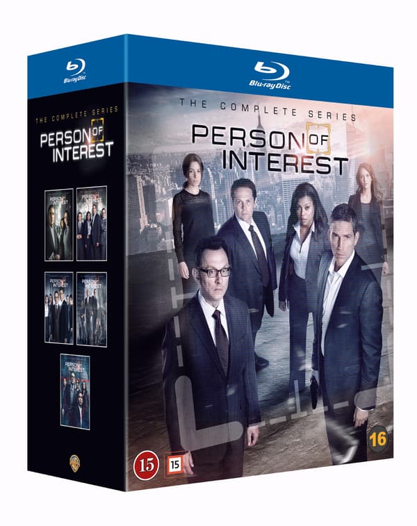 Person Of Interest - Sesong 1-5 (Blu-ray) (19 disc)
