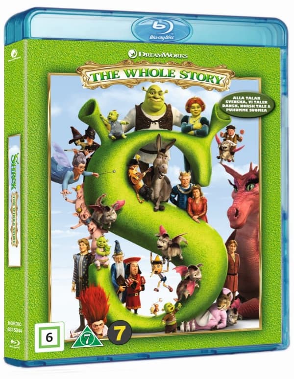 Shrek 1-4 (Blu-ray) (4 disc)