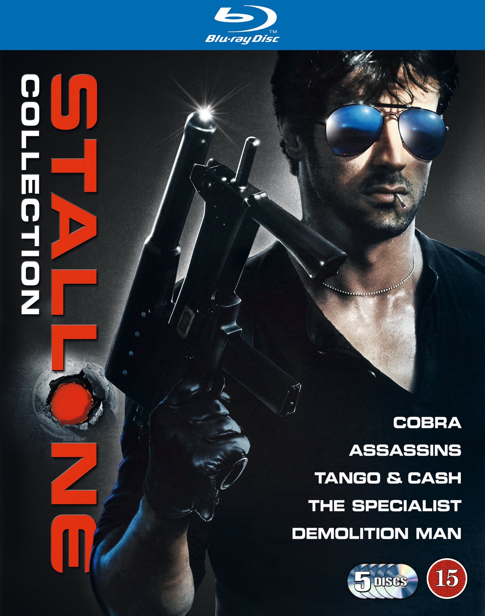 Sylvester Stallone Collection (Blu-ray) (5 disc)