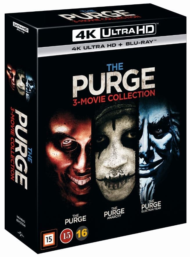 The Purge 1-3 (4K Ultra HD + Blu-ray)