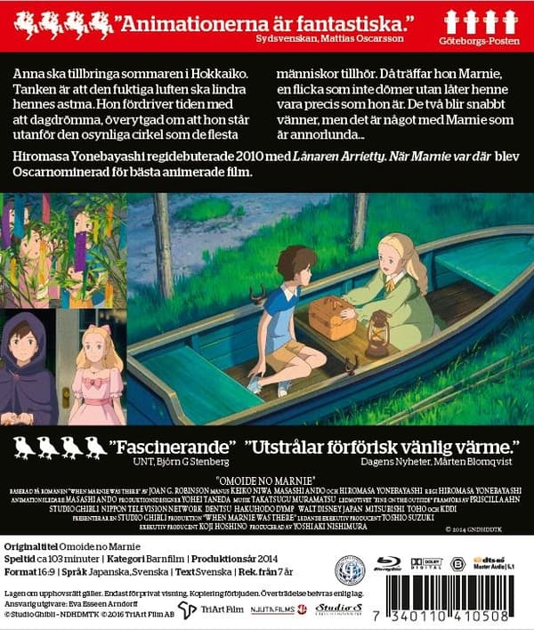 När Marnie var där (Blu-ray)