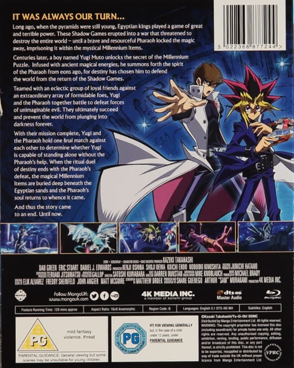 Yu-Gi-Oh: The Dark Side of Dimensions (Blu-ray) (import)