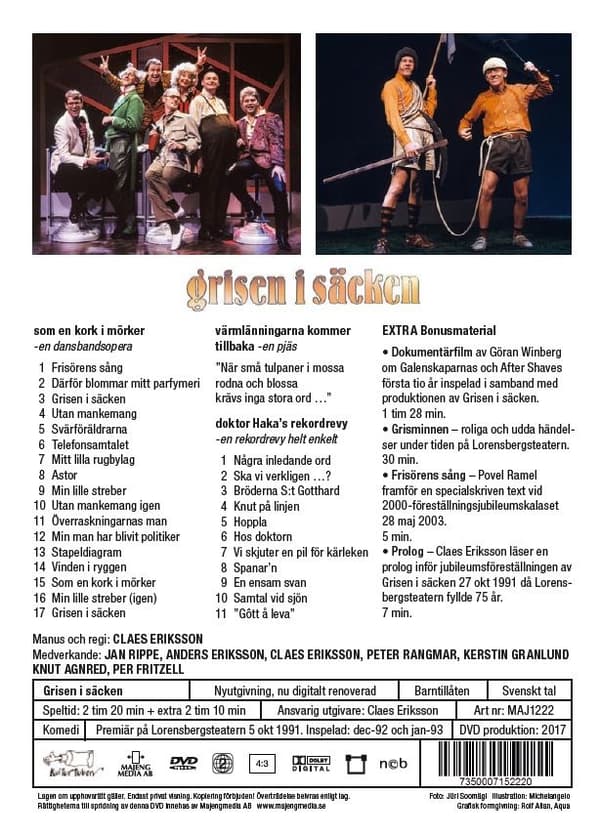 After Shave Galenskaparna: Grisen i säcken (2 disc)