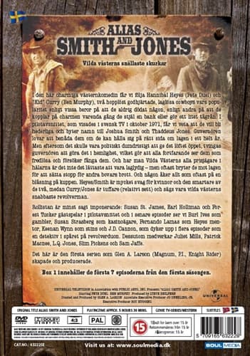 Alias Smith & Jones - Säsong 1: Box 1 (3 disc)
