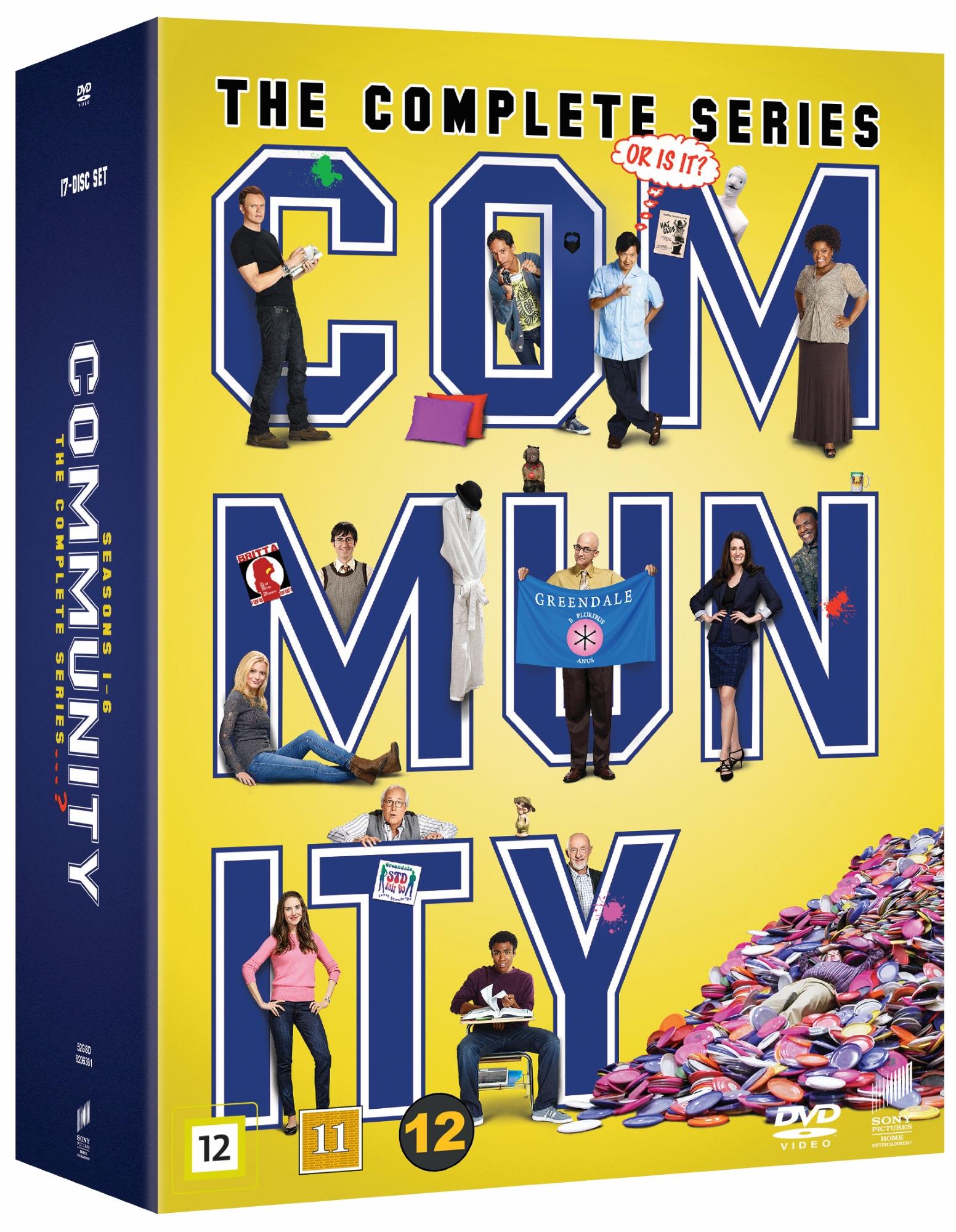 Community: Complete Box - Kausi 1-6 (17 disc)