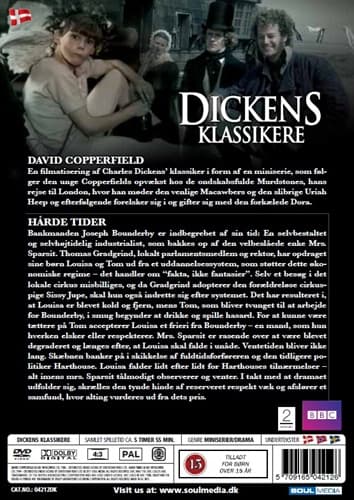 Dickens klassikere: David Copperfield & Hårde tider (3 disc)
