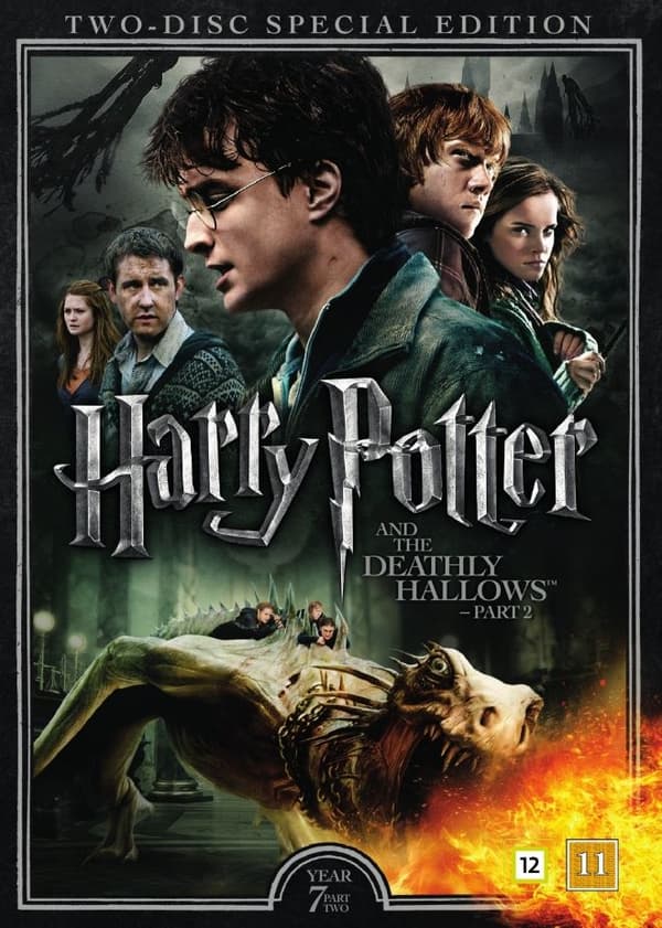Harry Potter 7: Harry Potter och Dödsrelikerna - Del 2 (2 disc)