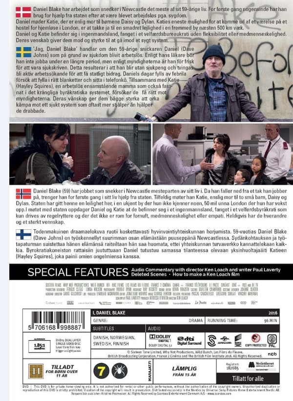 Jag, Daniel Blake