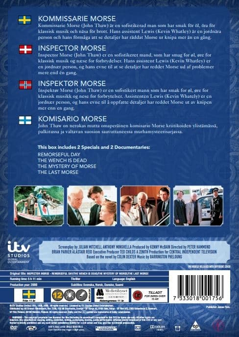 Inspector Morse: Box 11 (2 disc)