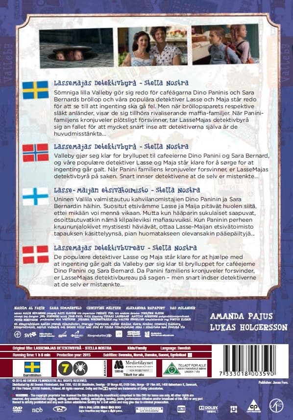 LasseMajas Detektivbyrå - Stella Nostra