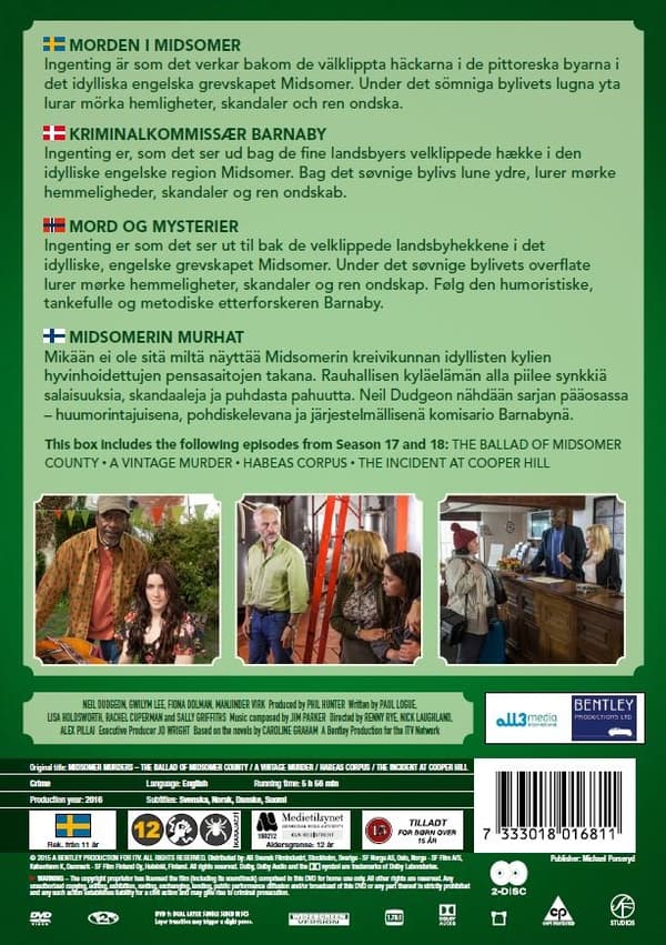 Midsomer Murders - Kausi 16-20  -Box 35 (2 disc)