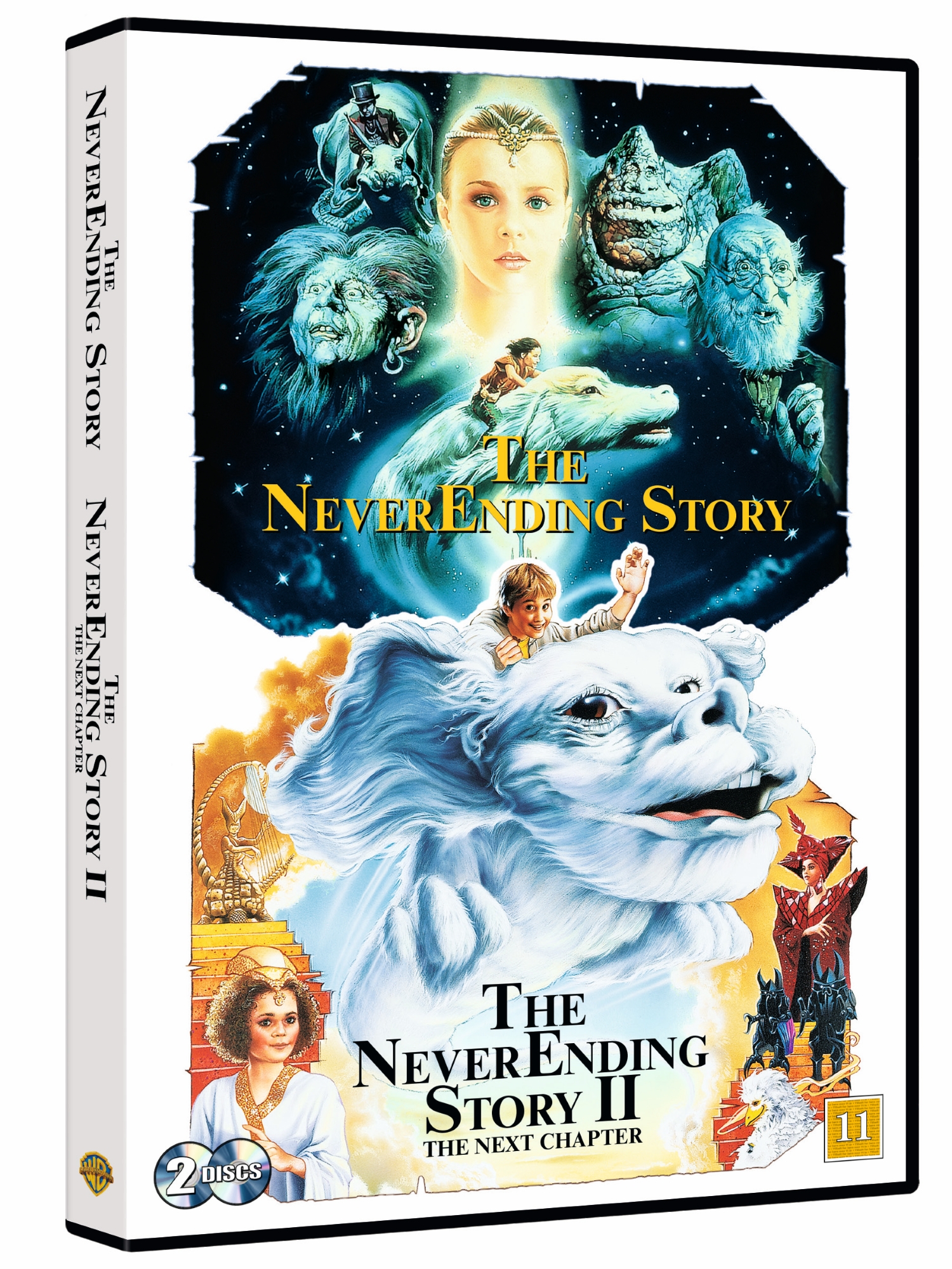 Neverending Story 1 & 2 (2 disc) (Nordic)