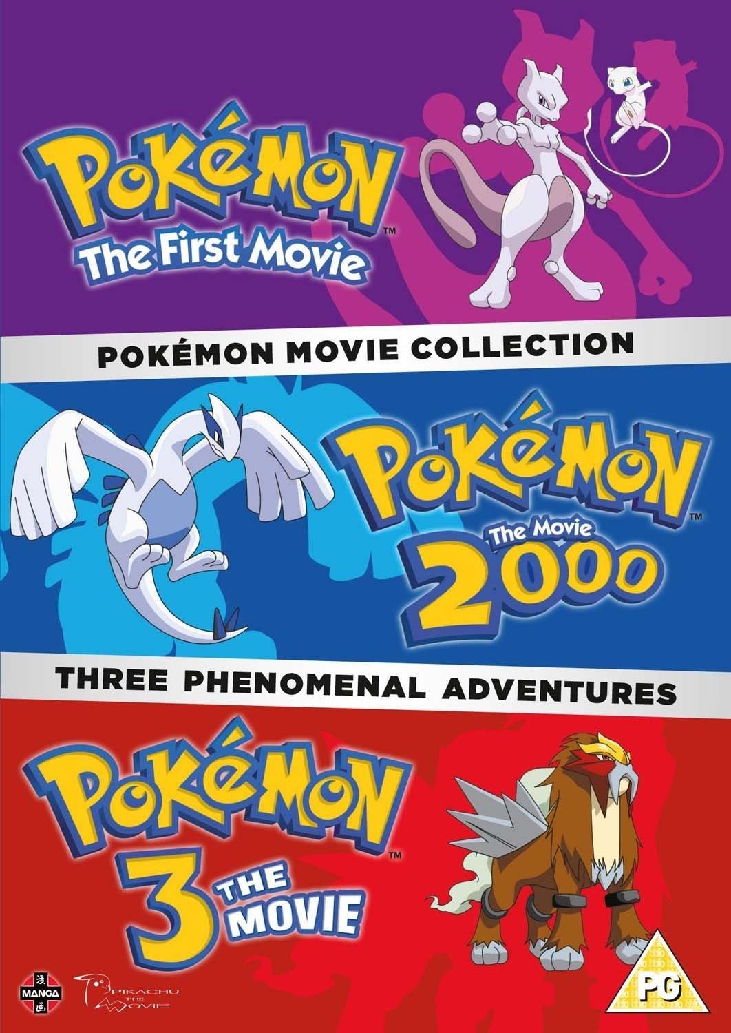 Pokemon Movie 1-3 Collection (3 disc) (Import)