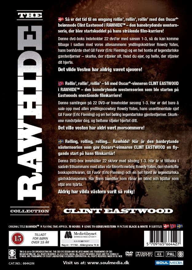 Rawhide - Season 1-3 (24 disc)