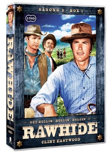 Rawhide Säsong 3 box 1 (2 disc)