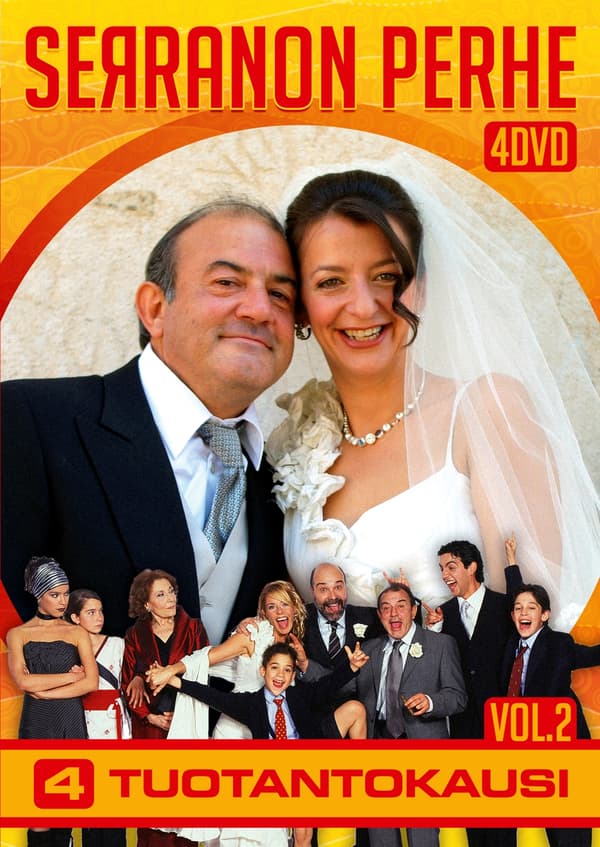 Serranon perhe - Kausi 4 Vol: 2 (4 disc)