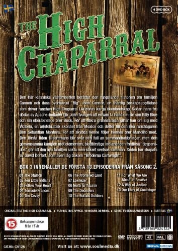 The High Chaparral - Box 3 (4 disc)