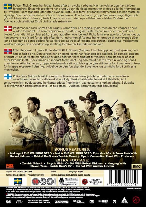 The Walking Dead - Kausi (3 disc)