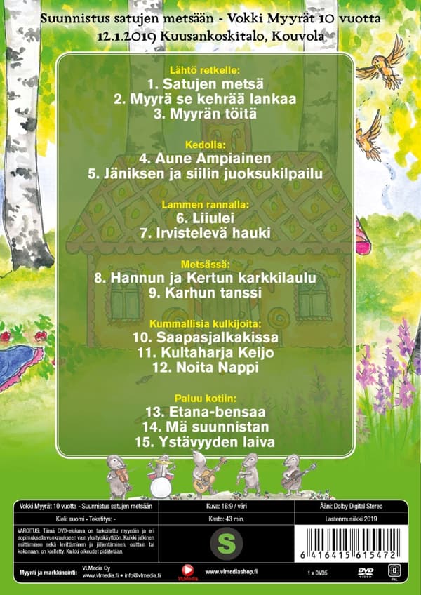 Vokki Myyrät - Suunnistus satujen metsään