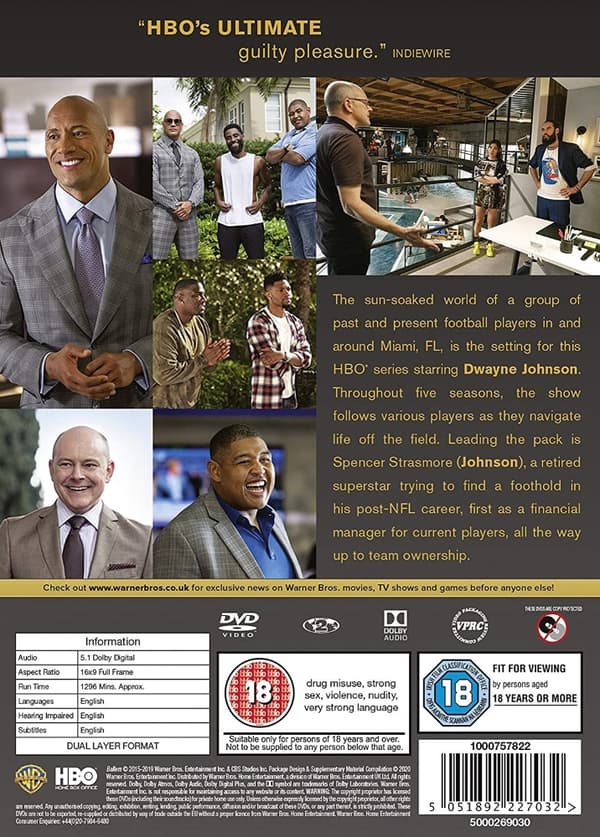 Ballers - The Complete Series (7 disc) (Import)