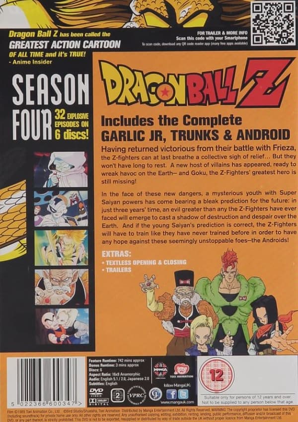 Dragon Ball Z - Season 4 (6 disc) (import)
