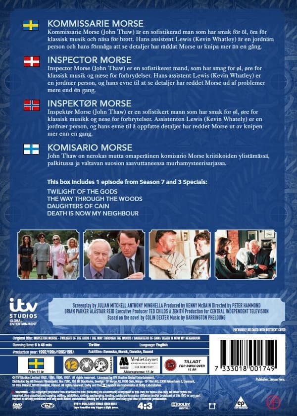 Inspector Morse: Box 10 Box 10 (2 disc)