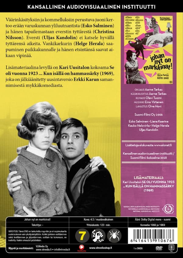 Johan nyt on markkinat! & Se oli vuonna 1923... Kun isällä on hammassä