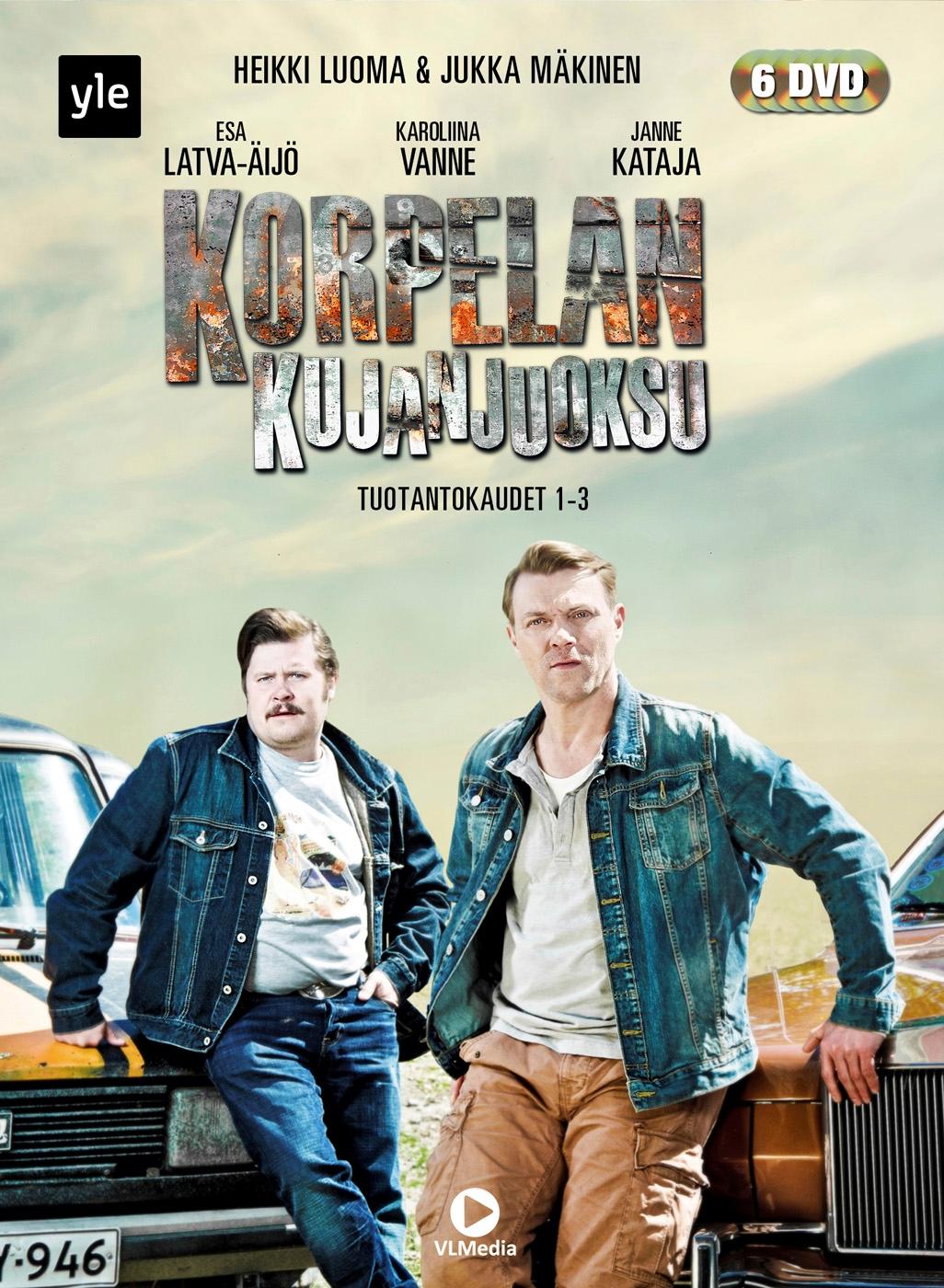 Korpelan Kujanjuoksu - Täydellinen Kokoelma (6 disc)
