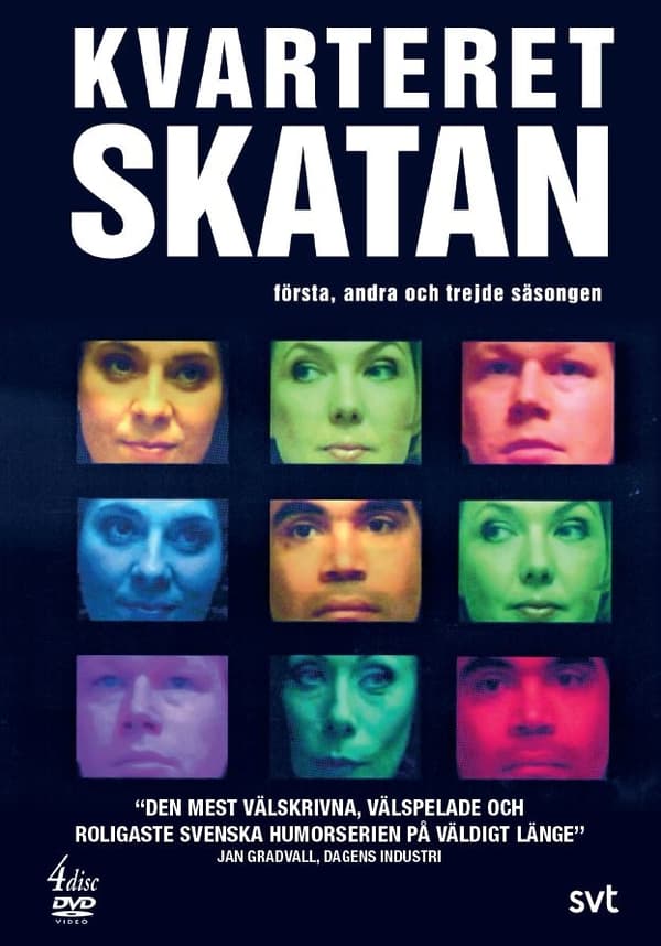 Kvarteret Skatan säsong 1-3  - Den Kompletta samlingen (4 disc)