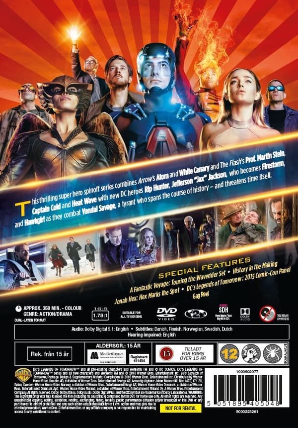 Legends of Tomorrow - Sæson 1 (4 disc)