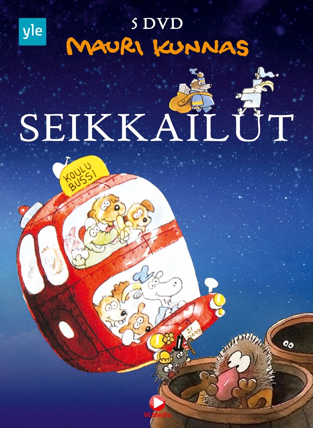 Mauri Kunnas - Seikkailukokoelma (5 disc)