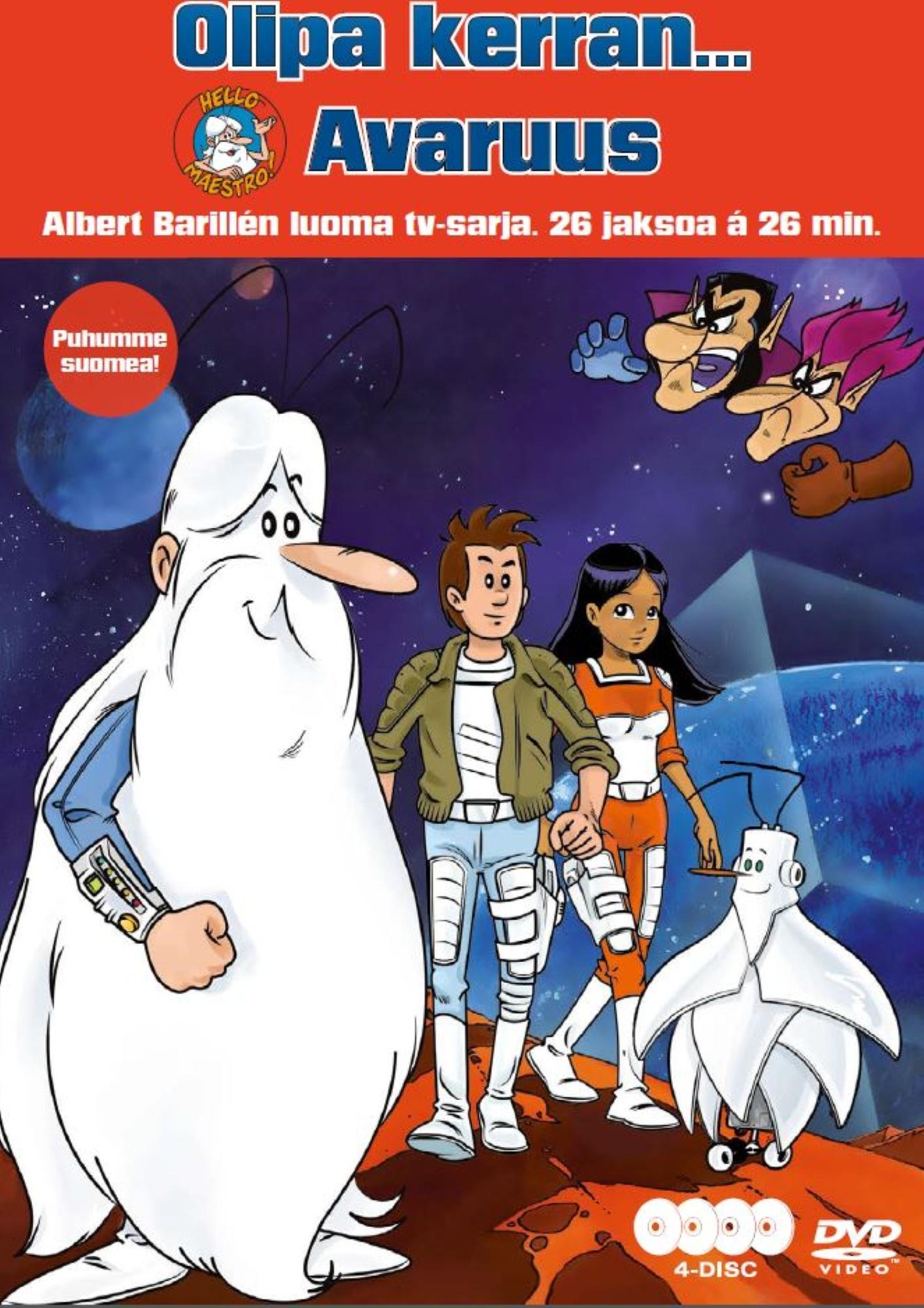 Olipa kerran avaruus - Box (4 disc)